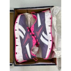 Reebok Girls US 6M Zig Vector LT Purple/Dk Pink/White Shoes